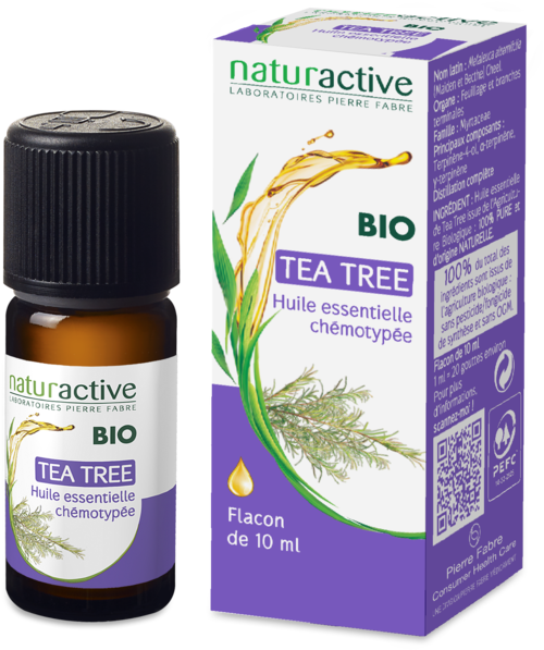 Huile essentielle de Tea Tree bio Naturactive - flacon de 10 ml
