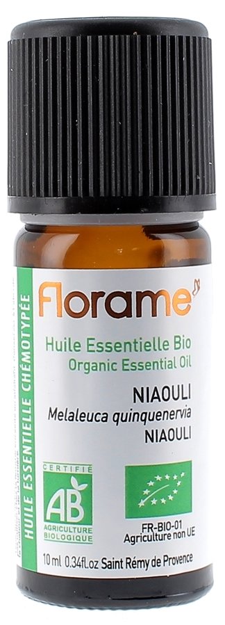 Niaouli huile essentielle biologique Florame - flacon de 10 ml