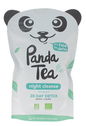 Panda Tea Night Cleanse 28 jours Détox Infusion Bio 28 sachets - Avis et  achat sur Archange Pharma