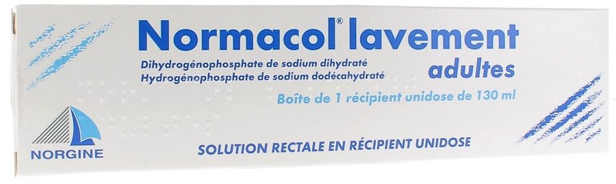 Normacol lavement Adultes solution rectale flacon unidose - flacon de 130 ml