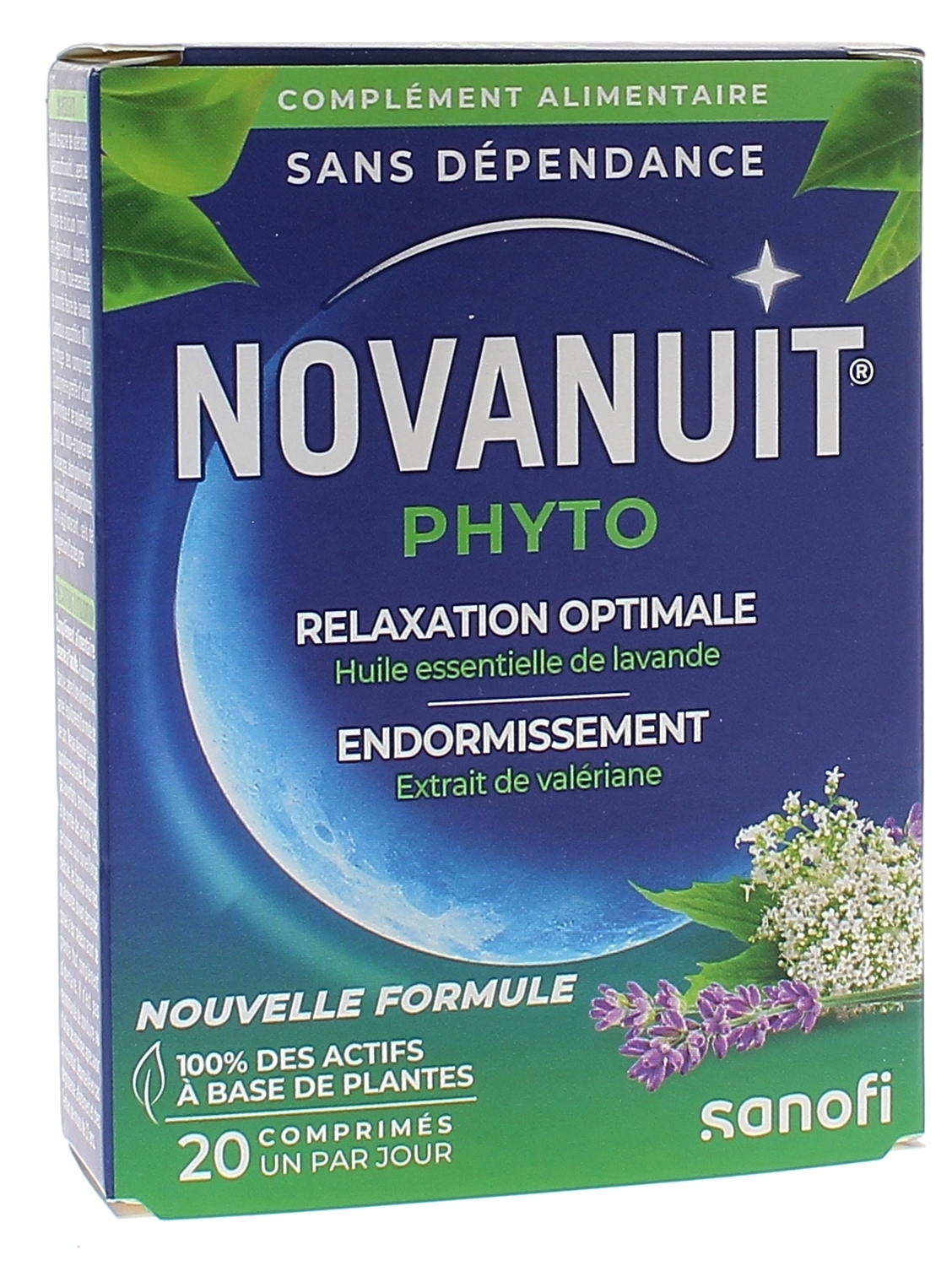 Novanuit Phyto Sanofi - boîte de 20 comprimés