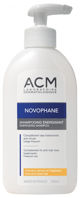 Novophane Shampoing énergisant ACM - flacon-pompe de 500 ml