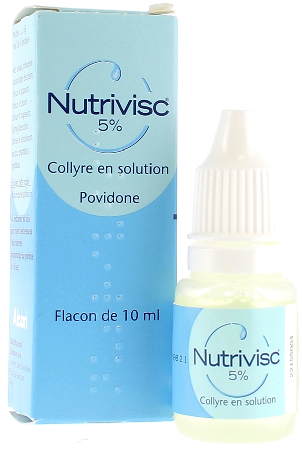 Nutrivisc 5% collyre en solution ALCON - flacon de 10ml