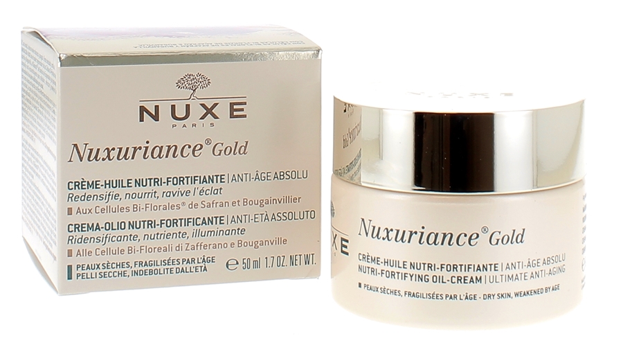 Nuxe Nuxuriance Gold Crème-huile nutri-fortifiante - Anti-âge - 50ml