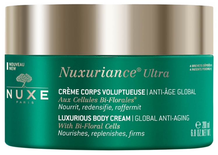 Nuxuriance Ultra Crème corps voluptueuse anti-âge Nuxe - pot de 200 ml