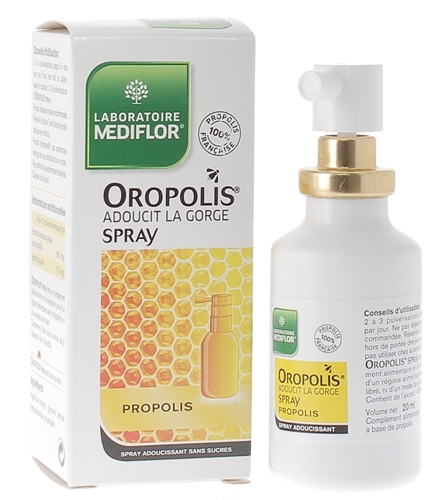 Oropolis spray gorge Mediflor - spray de 20 ml