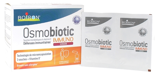 Osmobiotic Immuno sénior Boiron - boîte de 30 sachets