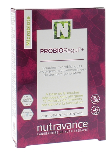 PROBIORegul+ Nutravance - boîte de 30 gélules