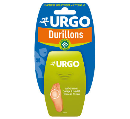Pansements traitement durillons Urgo - 5 pansements gel