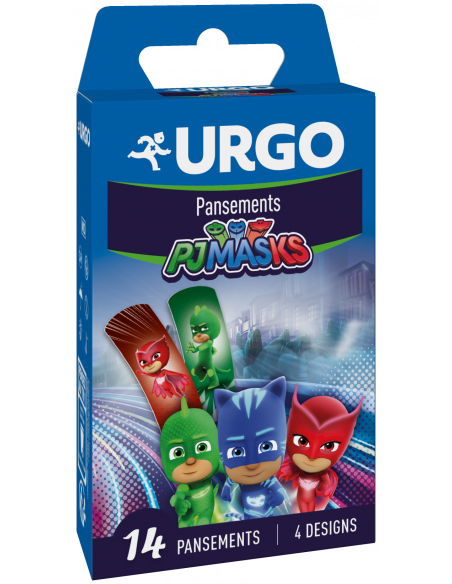 Pansements enfants Pj Masks Urgo - boîte de 14 pansements