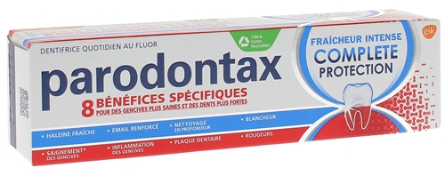 Parodontax fraîcheur intense complete protection - tube de 75 ml