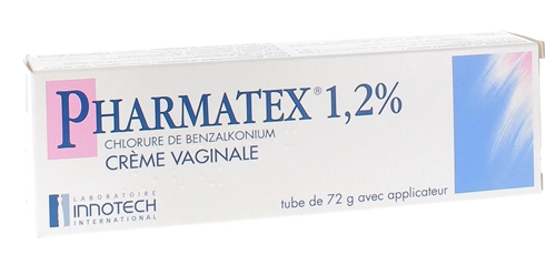 Pharmatex 1,2% crème vaginale - tube de 72g