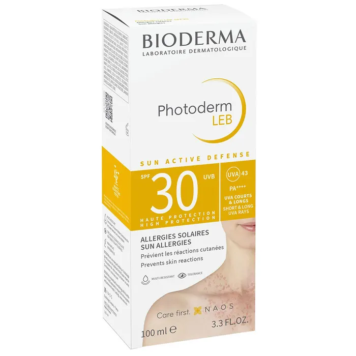 Photoderm LEB gel crème solaire SPF 30 Bioderma - tube de 100ml