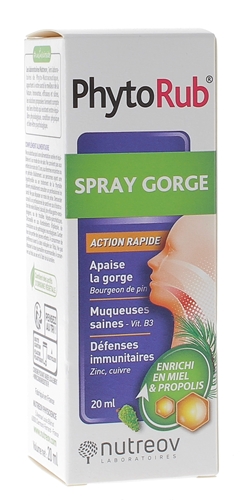 Phytorub spray gorge Nutreov - spray de 20 ml