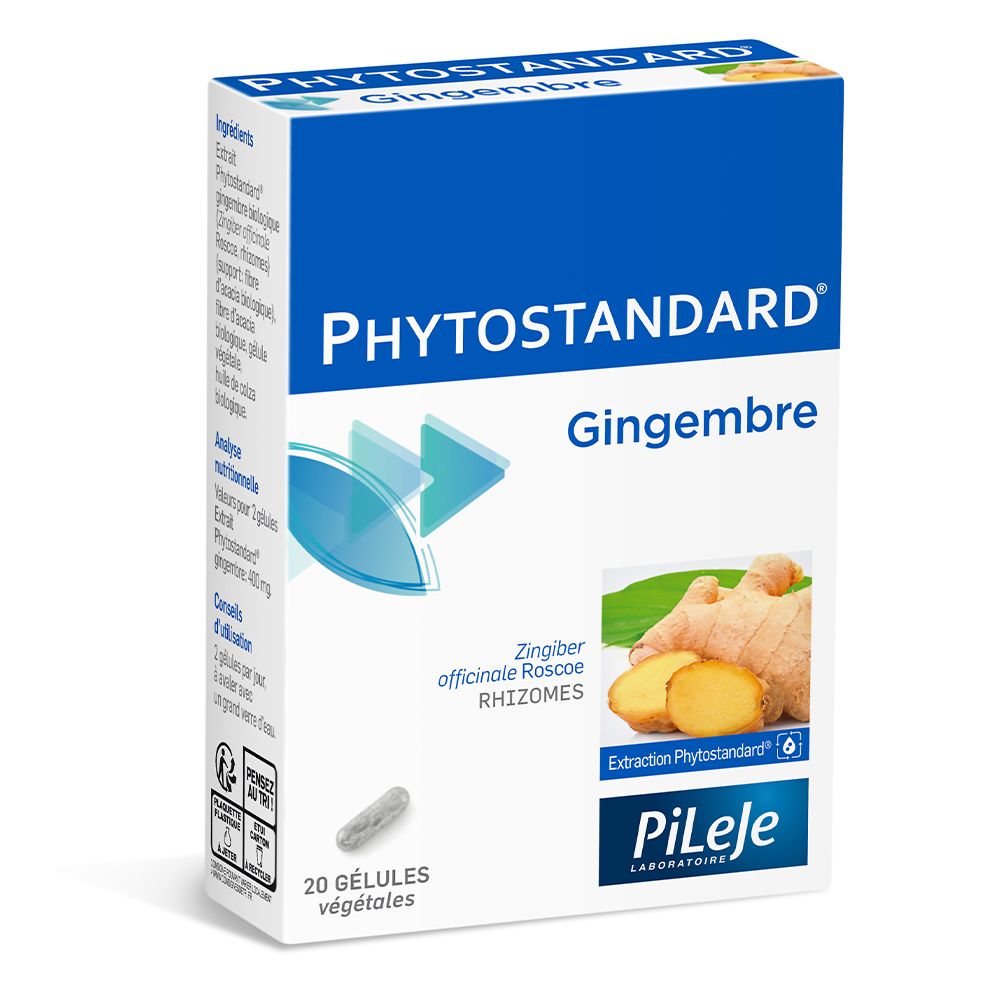 Phytostandard de Gingembre Bio Pileje