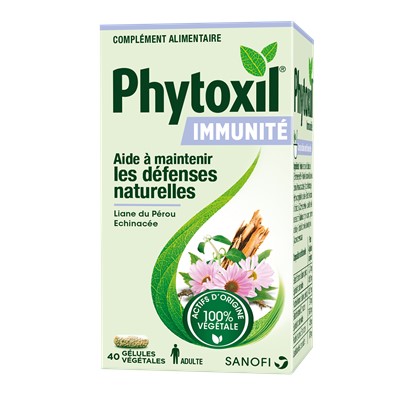 Phytoxil Immunité Sanofi - boîte de 40 gélules végétales