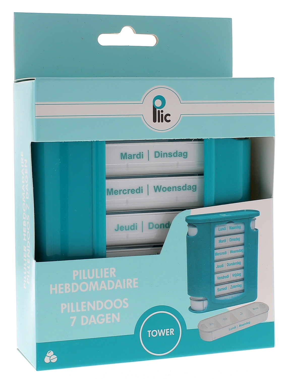 PLIC CARE PILULIER JUMBO TISS BLEU main image 0