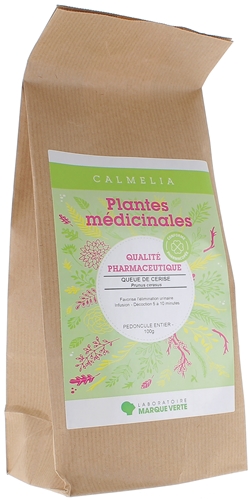 Plantes conditionnées Queues de cerise Marque verte - boîte de 100 g