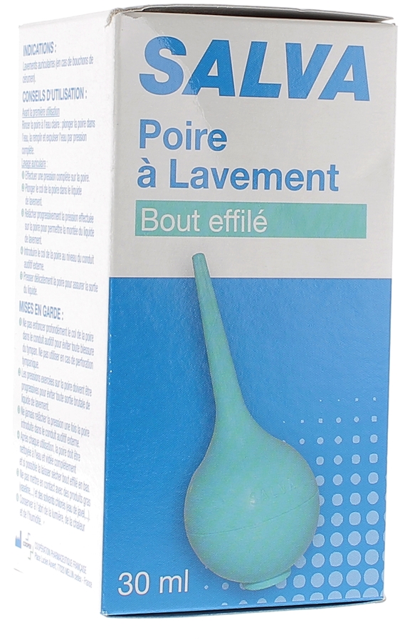 Poire à bout effilé Salva Cooper - poire de 30 ml