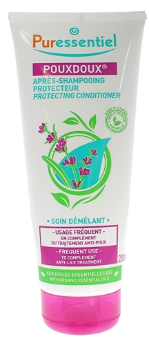 Pouxdoux après-shampooing Puressentiel - tube de 200 ml