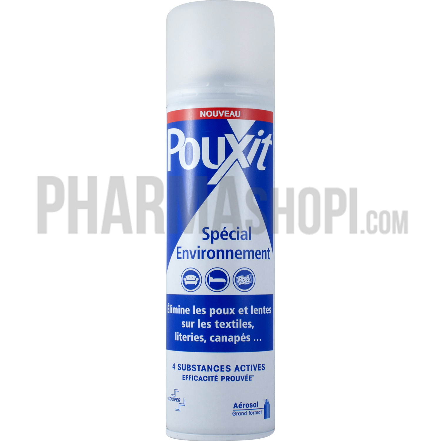 Pouxit spécial environnement - spray de 250 ml
