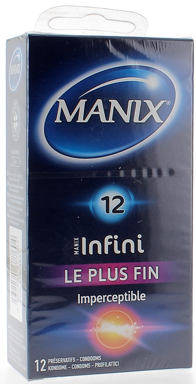 Préservatifs Infini Manix - boîte de 12 préservatifs