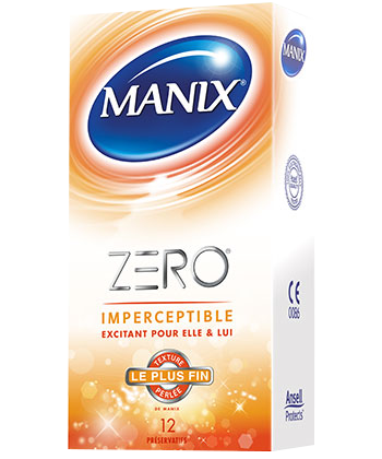 Préservatifs zéro imperceptible excitant Manix - 12 préservatifs