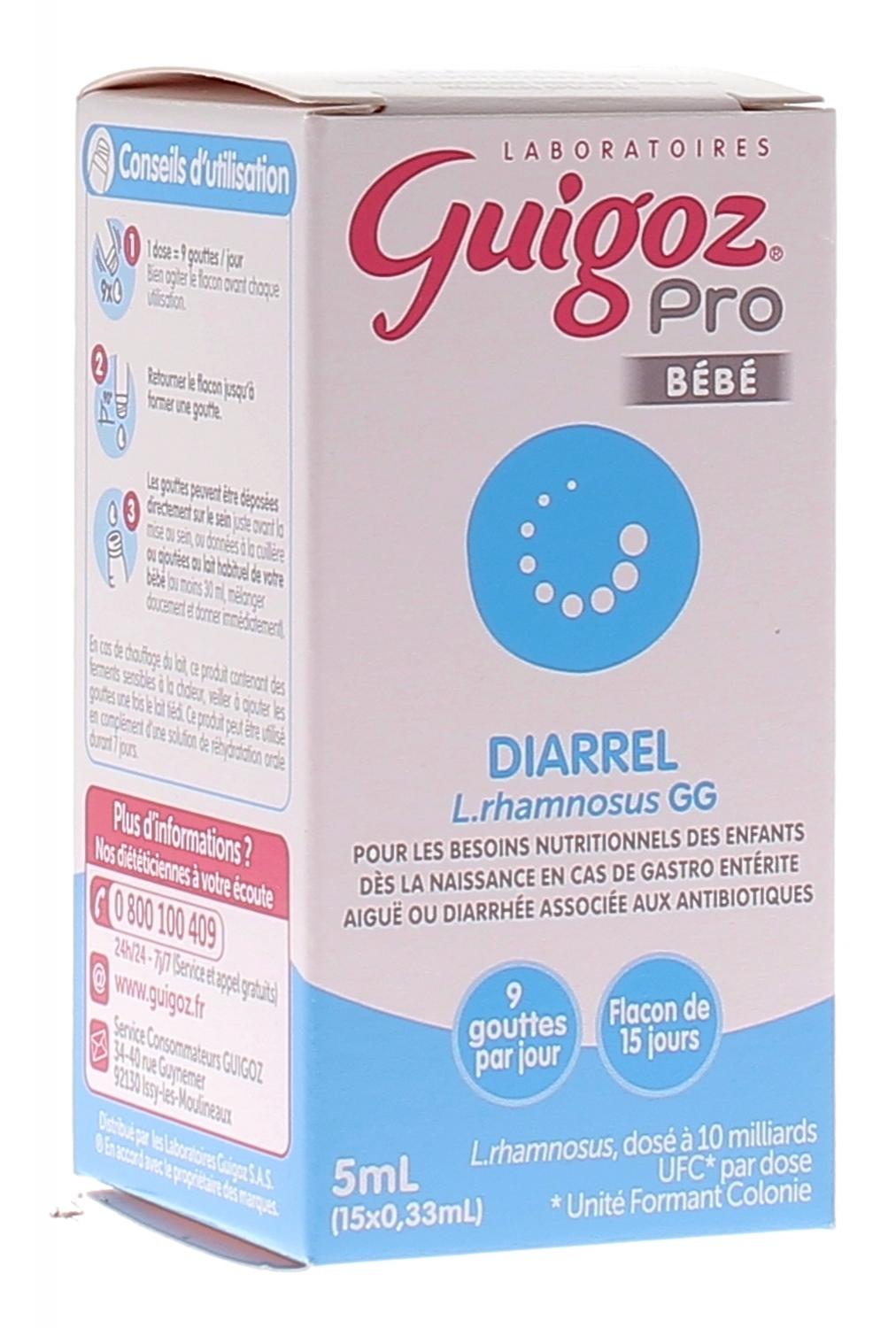 Pro Bébé Diarrel Guigoz - flacon de 5ml