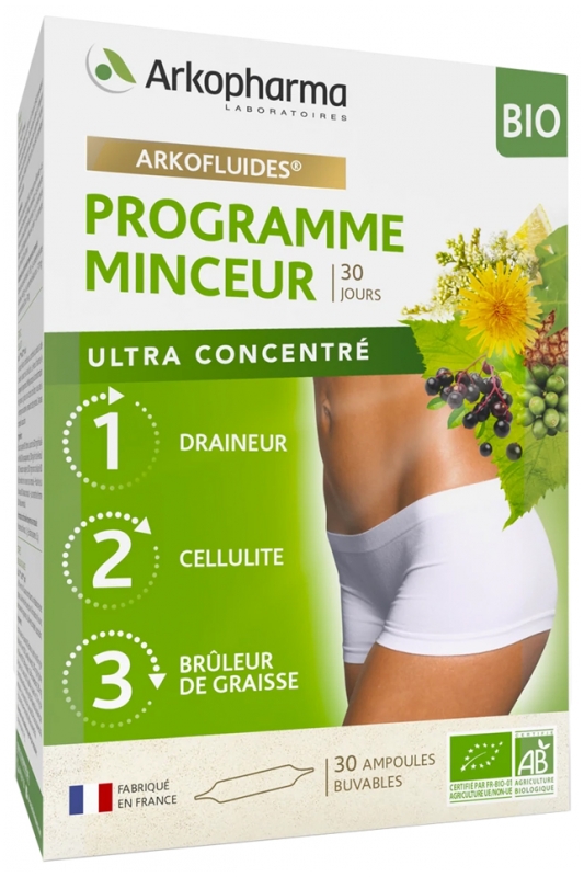 Programme Minceur Bio Arkopharma - boîte de 30 jours