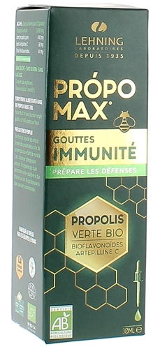 Propomax Gouttes Immunité bio Lehning - flacon de 30ml