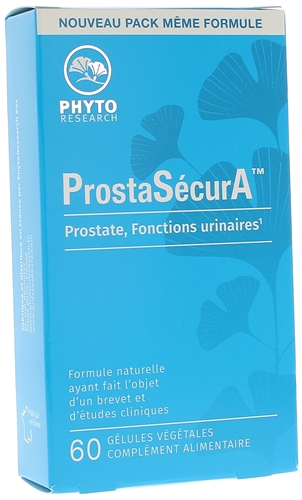 ProstaSécurA Phyto research - boîte de 60 gélules végétales