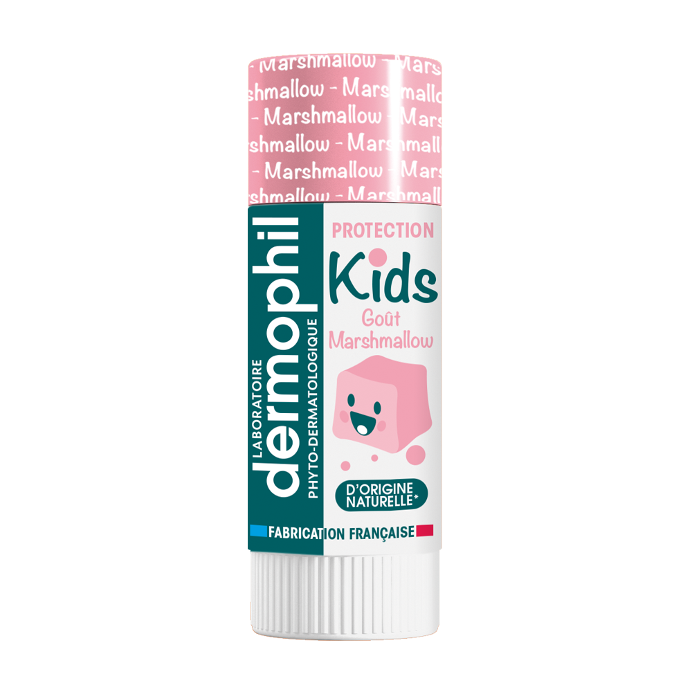 Stick à lèvres kids marshmallow Dermophil - stick de 4g