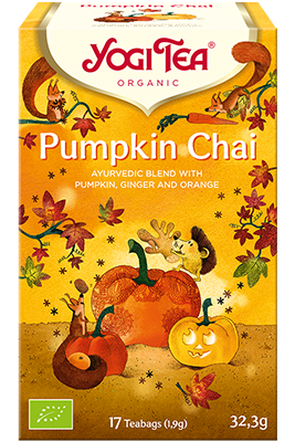 Pumpkin Chaï bio infusion Yogi Tea - boîte de 17 sachets