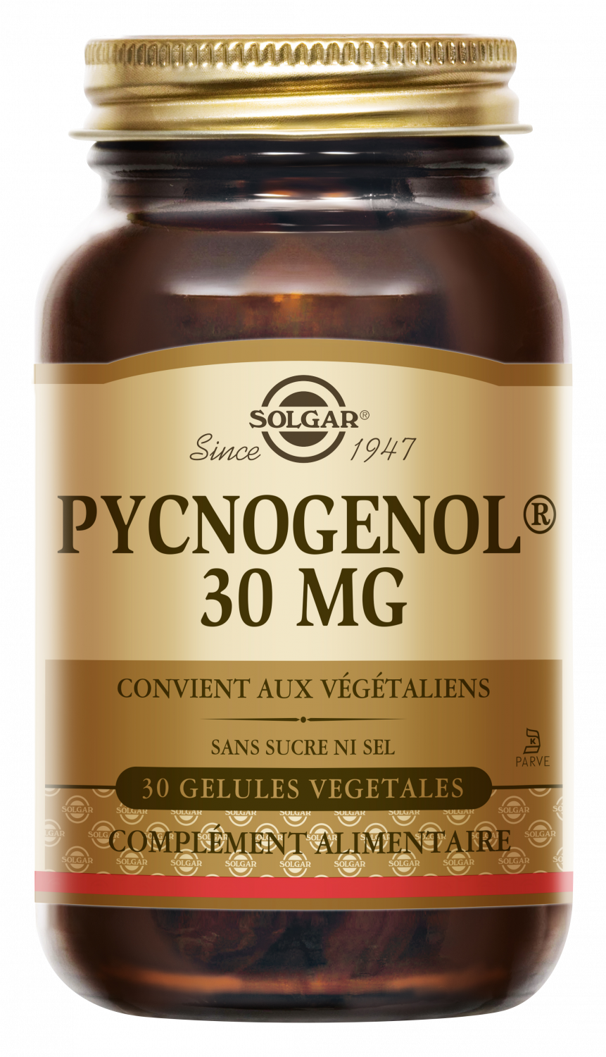 Pycnogenol 30 mg Solgar complément alimentaire antioxydant naturel