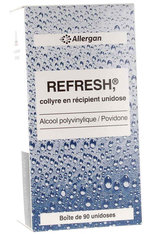 Refresh collyre unidose boîte de 90 unidoses 0.4ml