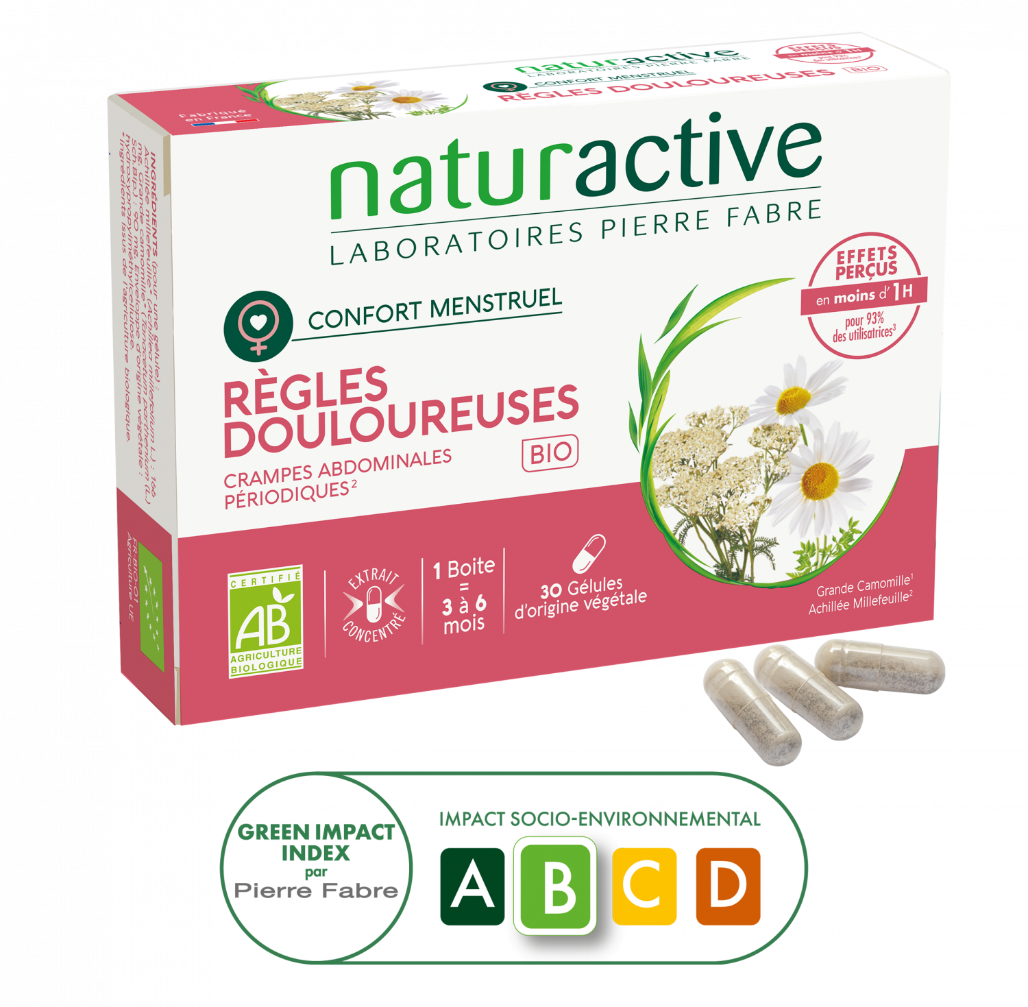 Pranarom huile essentielle Fenouil bio - Douleurs de règles, digestion