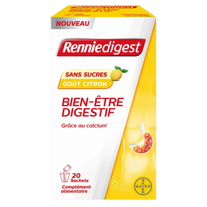 Renniedigest bienêtre digestif Rennie complément alimentaire digestion