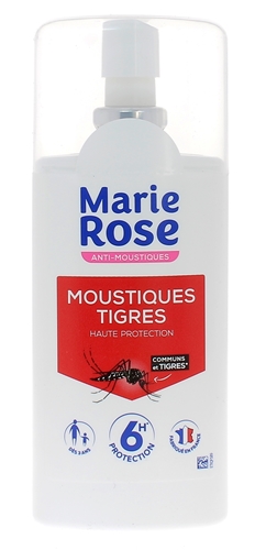 Marie rose : Répulsif anti-moustiques zones tropicales - spray de 100 ml