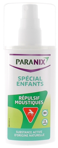 Répulsif moustiques spécial enfants Paranix - spray de 90 ml