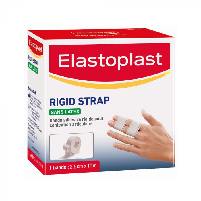 Rigid Strap sans latex Elastoplast - 1 bande de 2,5cm x 10cm