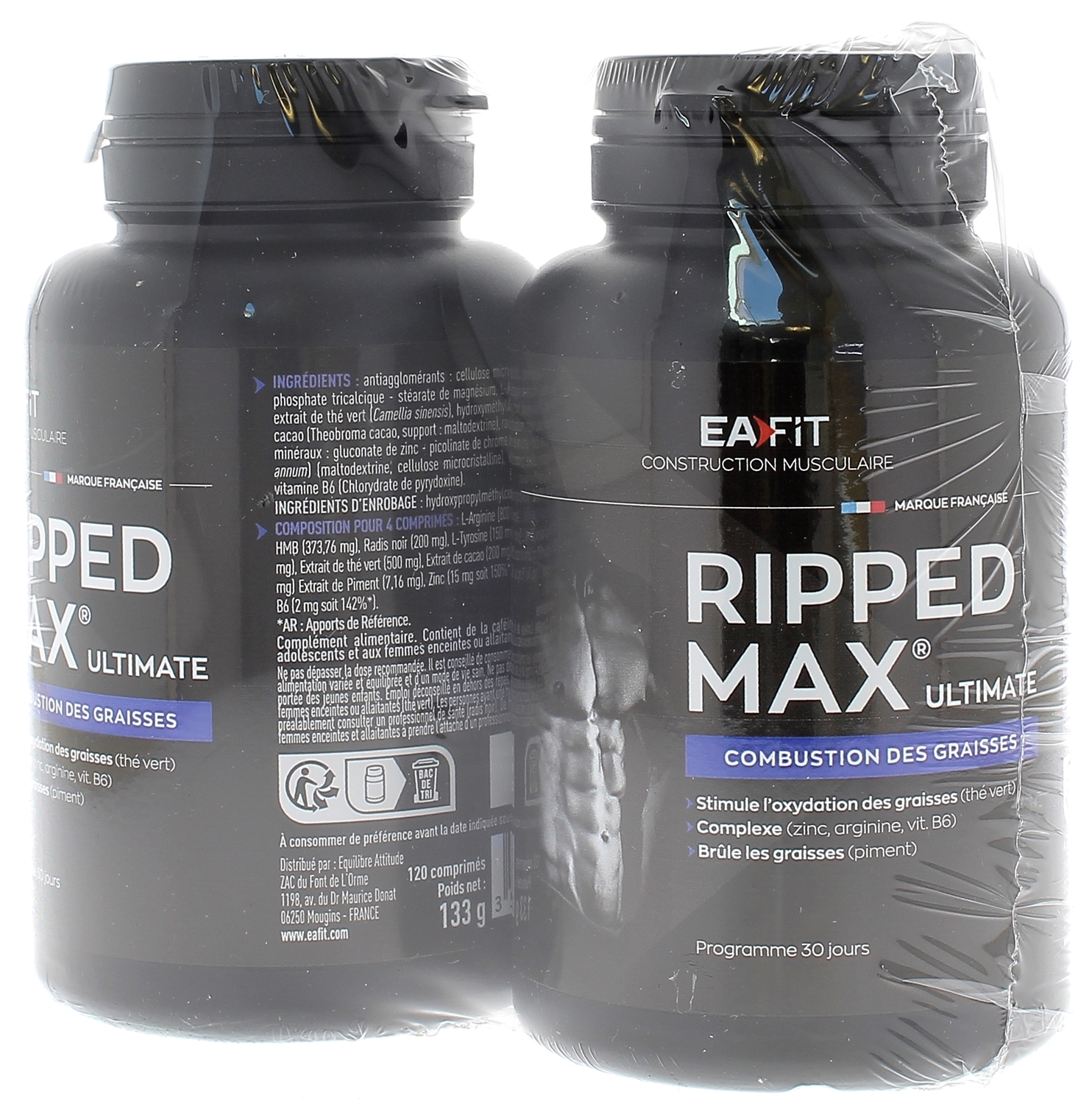 EAFIT Ripped Max Caseina Vaniglia 750g - Proteine A Lento Rilascio, 100% Caseina Micellare, BCAA, Gusto Francese - 5