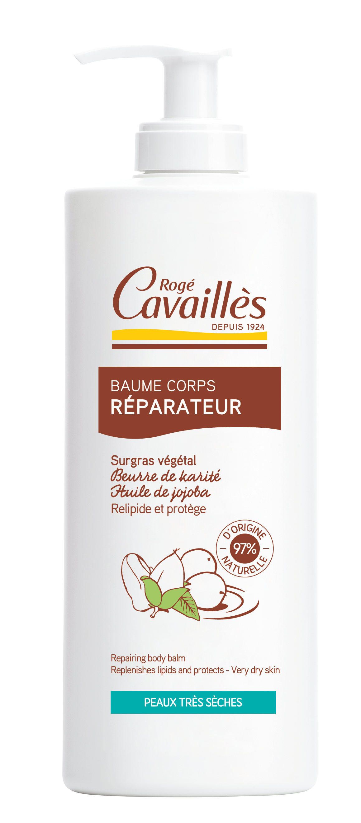 Rogé Cavaillès : Nutrissance baume corps réparateur Rogé Cavaillès