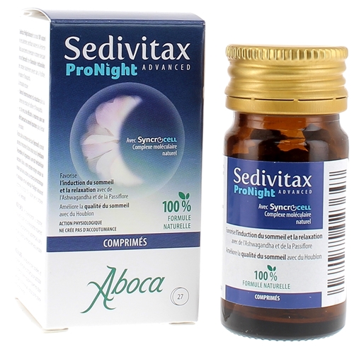 Sedivitax ProNight advanced Aboca - boîte de 27 comprimés