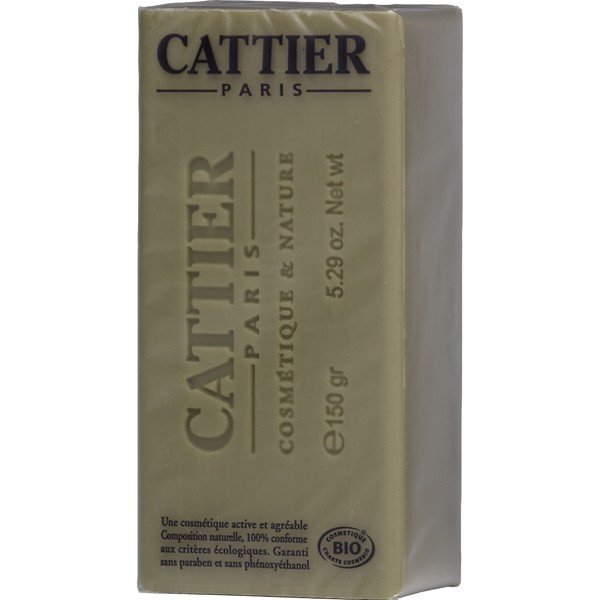 Savon doux végétal Alargil BIO Cattier - Pain 150 g