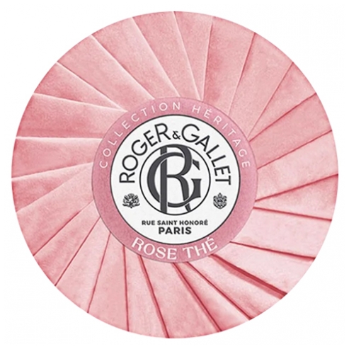 Savon parfumé Rose thé Roger & Gallet - pain de 100g