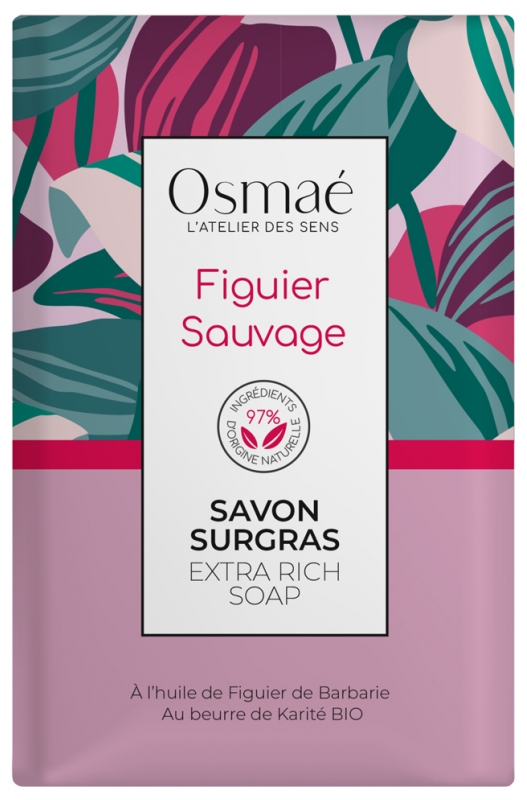 Savon surgras Figuier Sauvage Osmaé - pain de 200 g