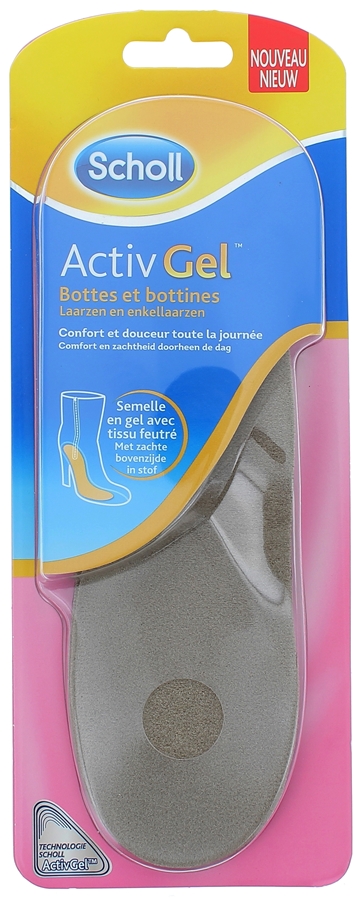 Semelles ActivGel bottes et bottines Scholl - une paire