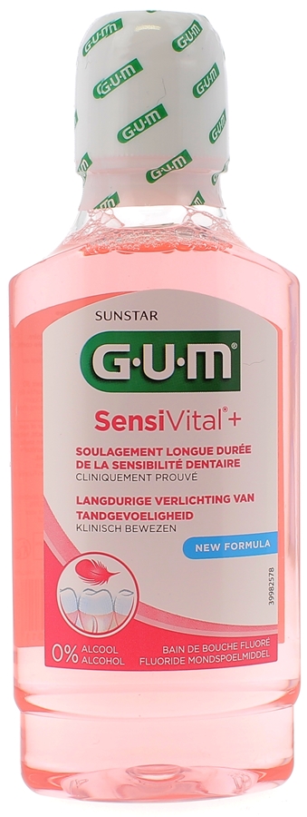 SensiVital+ bain de bouche Gum - flacon de 300 ml