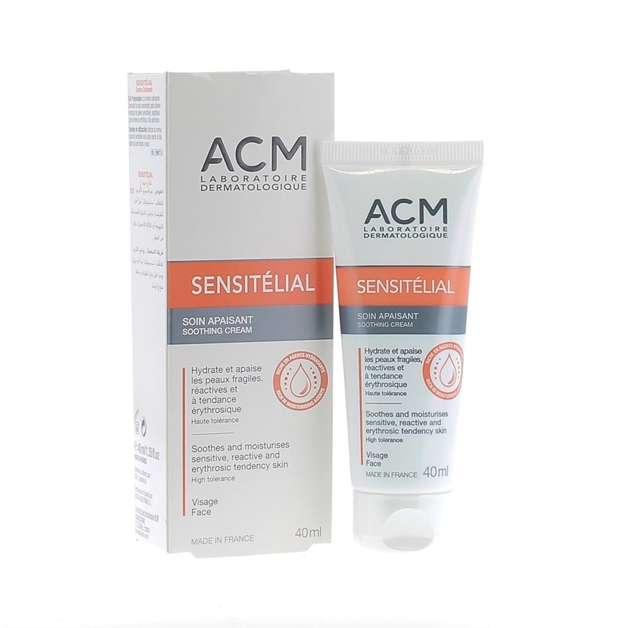 Sensitélial soin apaisant ACM - tube de 40 ml