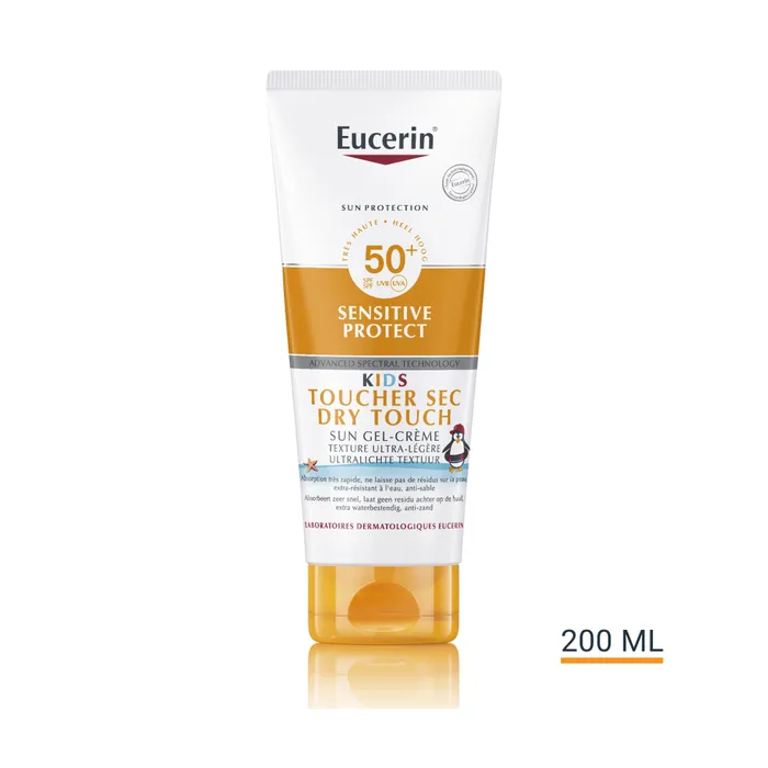 Sensitive protect kids gel crème toucher sec Eucerin - tube de 200ml